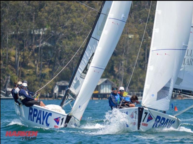 Harken International Youth Match Racing Championship photo copyright RPAYC Media taken at Royal Prince Alfred Yacht Club and featuring the Match Racing class