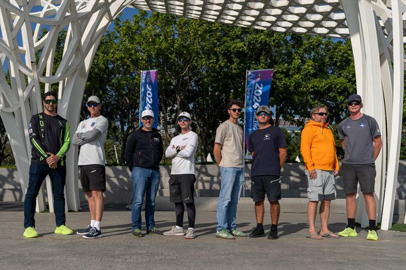 Quarter-finalist line-up - World Match Racing Tour Shenzhen Bao'an Final 2024 - Day 4 - photo © Ian Roman / WMRT