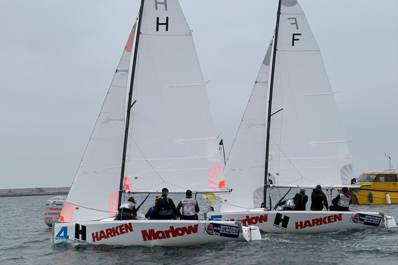 RYA Match Racing Series, Qualifier 1 photo copyright British Keelboat Sailing taken at Weymouth & Portland Sailing Academy and featuring the Match Racing class