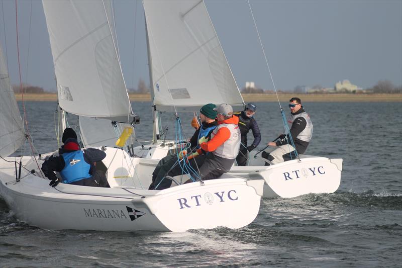 RYA National Match Racing Series qualifier 2 photo copyright RTYC taken at Queen Mary Sailing Club and featuring the Match Racing class