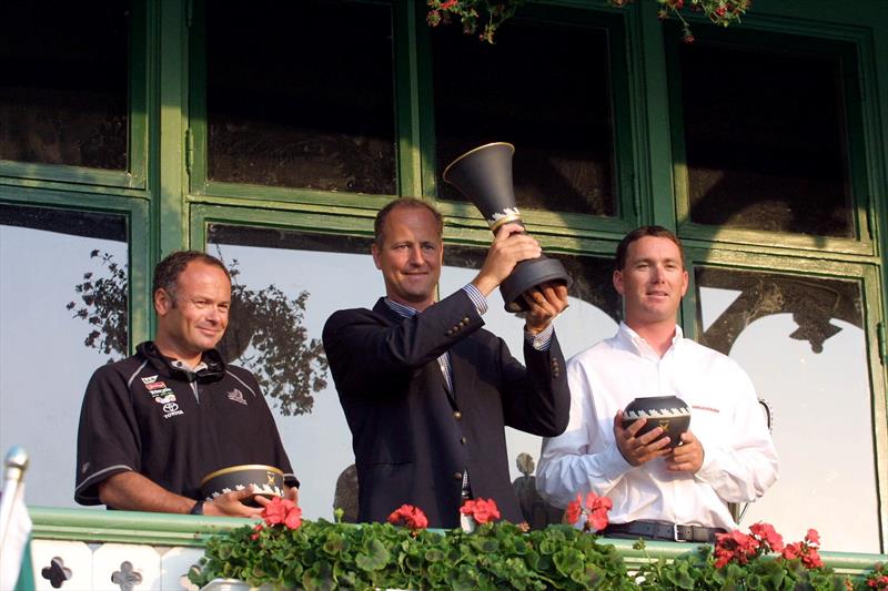 Magnus Holmberg (SWE) winning the 2001 Swedish Match Tour with Bertrand Pace (FRA) in 2nd and Gavin Brady (NZL) in 3rd - photo © Dan Lungsvik