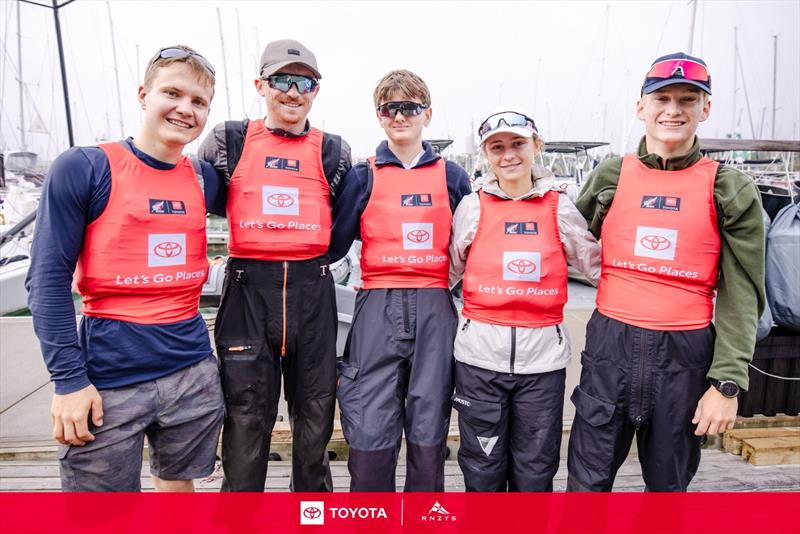 Social Development Sailing (Helm: Samuel Scott, Main: Finn Balchin, Trim: Tim McCulloch, Bow: Alissa Marshall, Float: Winsten Liesbach) - photo © Suellen Hurling / Live Sail Die