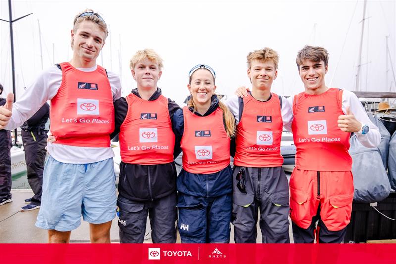 Del Rey Yacht Club Match Racing (Helm: William Stratton, Main: Matei Meglic, Trim: Leila Landay, Bow: Lucca Farrel, Float: Cooper Keeves) - photo © Suellen Hurling / Live Sail Die