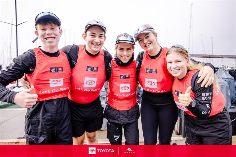 RSYS Team 1 (Helm: Xavier Mclaughlan, Main: Tom Rees, Trim: Gretel Payne, Bow: Katrina Casimaty, Float: Rafeal Mclaughlan) - photo © Suellen Hurling / Live Sail Die