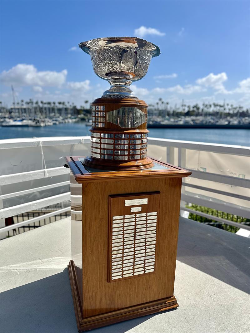 Long Beach Yacht Club Congressional Cup Trophy - photo © Ian Roman / WMRT 