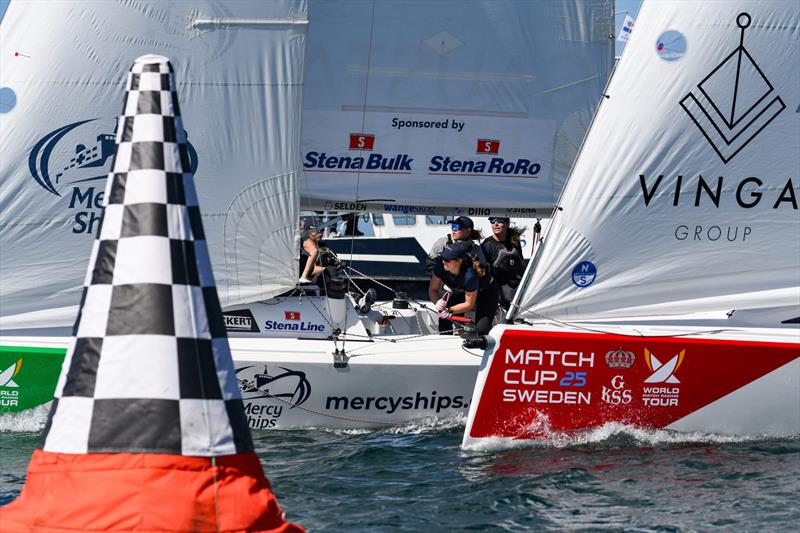 Björn Hansen and Hansen Sailing Team - 2025 GKSS Match Cup Sweden and Nordea Women's Trophy  - photo © Rick Tomlinson