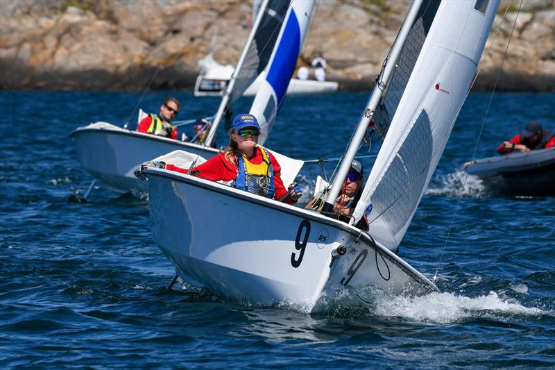 Parasailing exhibition match race - 2025 GKSS Match Cup Sweden and Nordea Women's Trophy  - photo © Rick Tomlinson