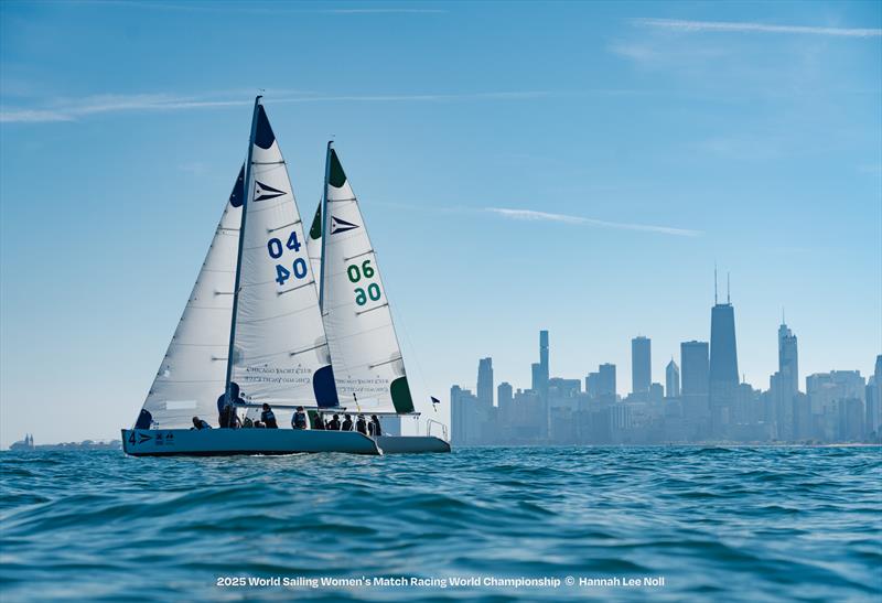 2025 World Sailing Women's Match Racing World Championship Day 1 - photo © Hannah Lee Noll