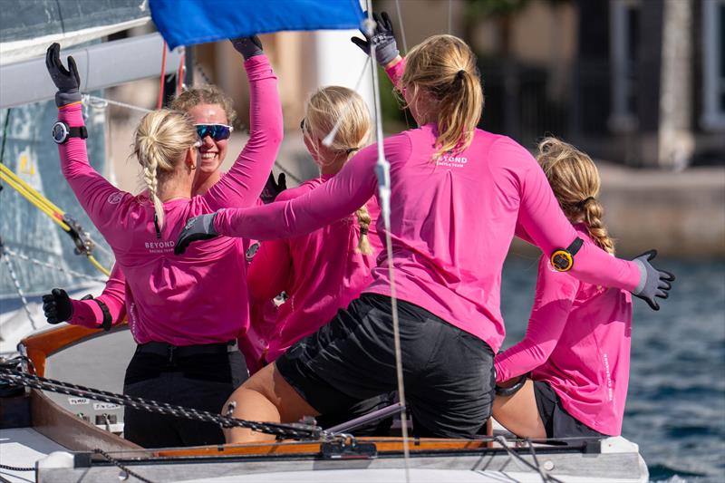 2025 Bermuda Gold Cup Day 3 - Beyond Racing Team / SWE skippered by Martina Carlsson - photo © Ian Roman / WMRT