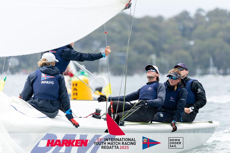 2025 Harken International Youth Match Racing Championship Day 3 - photo © Sprott Media