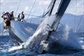 Sir Peter Ogden at the helm of his 77ft Jethou © Gilles Martin-Raget