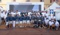 Winning crews at the IMA Maxi European Championship prizegiving in the Sorrento race village - IMA Maxi European Championship 2025 © IMA / Studio Borlenghi 