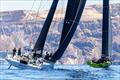 Aiolos chases the nimble and tenacious Carkeek 54 Daguet 5, which for a time led the race on the water © Nikos Alevromytis / Alen Photography