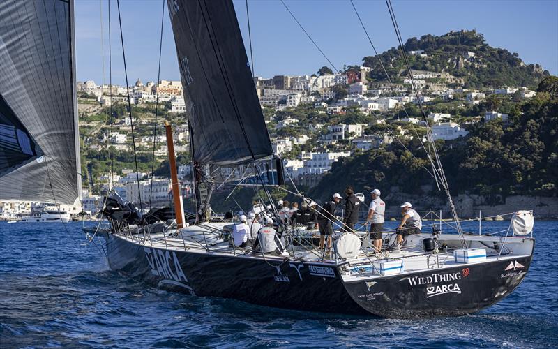 ARCA SGR claimed line honours in the 2022 Regata dei Tre Golfi and is favourite to do so again this year into Naples photo copyright Rolex / Studio Borlenghi taken at Circolo del Remo e della Vela Italia and featuring the Maxi class