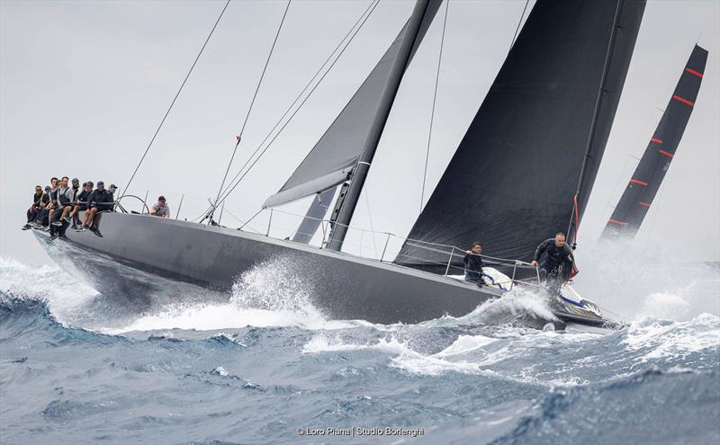 Yesterday's leader in Maxi sub-class 1, Andrea Recordati's Wally 93 Bullitt now lies second. - 2024 Loro Piana Giraglia photo copyright Loro Piana / Studio Borlenghi taken at Yacht Club Italiano and featuring the Maxi class