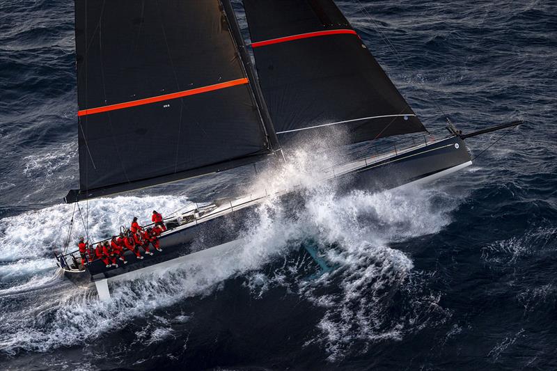 The ClubSwan 80 My Song was in her element blasting to the Giraglia rock - 2024 Loro Piana Giraglia photo copyright Loro Piana / Studio Borlenghi taken at Yacht Club Italiano and featuring the Maxi class