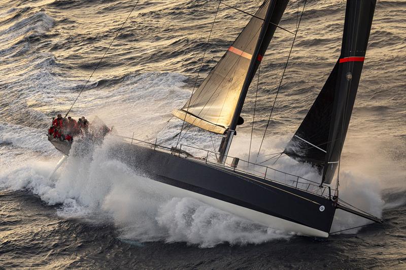 Pier Luigi Loro Piana's ClubSwan 80 My Song eating up the miles en route to the Giraglia rock - 2024 Loro Piana Giraglia photo copyright Loro Piana / Studio Borlenghi taken at Yacht Club Italiano and featuring the Maxi class