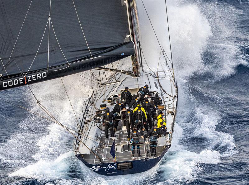 A Rolex Sydney Hobart veteran, Black Jack in her various guises has also secured line honours in most of the major events in the Med - 2024 Loro Piana Giraglia photo copyright Loro Piana / Studio Borlenghi taken at Yacht Club Italiano and featuring the Maxi class