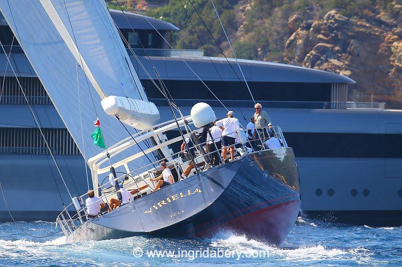 Viriella - 2024 Maxi Yacht Rolex Cup and IMA Maxi 1 Worlds day 3 photo copyright Ingrid Abery / www.ingridabery.com taken at Yacht Club Costa Smeralda and featuring the Maxi class