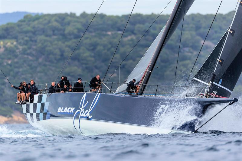 Remon Vos Black Jack 100 made the best job of the transitions on today's coastal course - Les Voiles de Saint-Tropez - photo © Gilles Martin-Raget / www.martin-raget.com