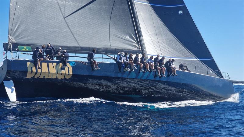 Giovanni Lombardi Stronati's 82ft Django HF finished third overall in Maxi A - Les Voiles de Saint-Tropez - photo © Gilles Martin-Raget