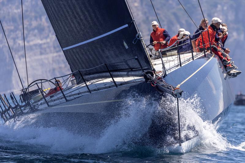 Pier Luigi Loro Piana at the helm of his 80ft My Song in the Maxi 100 class - photo © IMA / Studio Borlenghi