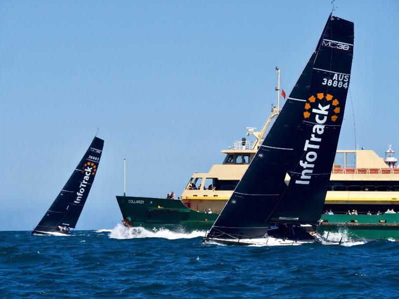 Two InfoTracks and the Manly Ferry - MC38 2021 Australian Championship - photo © Tilly McKnight Media