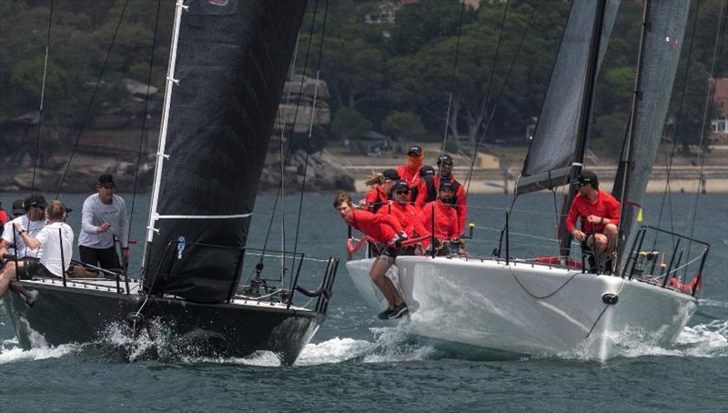 Hooligan and Lazy Dog - MC38 2021 Australian Championship - photo © Marg's Yacht Photos