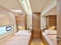 Twin single berth cabin with excellent light and visibility - Omikron OT-60 -  Juan Yacht Design - October 2025 © Studio Reskos