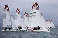 Clash of the Coaches at the WPNSA - Upwind soon after the start © Mark Jardine