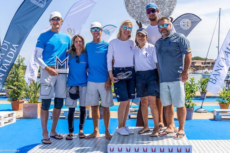 Melges World League Grand Prix in Puntaldia, Sardinia photo copyright MWL taken at  and featuring the Melges 20 class