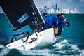 Melges 24 – ‘Dark Horse' dominates the fleet in the only race contested at Bacardi Winter Series Event 1 © Hannah Lee Noll 