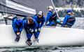 © IM24CA | Zerogradinord Laura Grondin's Dark Energy USA868 with Taylor Canfield, Ian Liberty, Nick Ford, and Mac Agnese - 2025 Melges 24 European Sailing Series / Italian Open Championship - Fraglia Vela Riva, Riva del Garda, ITA © IM24CA | Zerogradinord