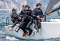 Akos Csolto's Chinook HUN850 with Zsolt Büki, Dániel Pertl, Botond Weöres, Balázs Tomai - 2025 Melges 24 European Sailing Series / Italian Open Championship - Fraglia Vela Riva, Riva del Garda, ITA © IM24CA | Zerogradinord