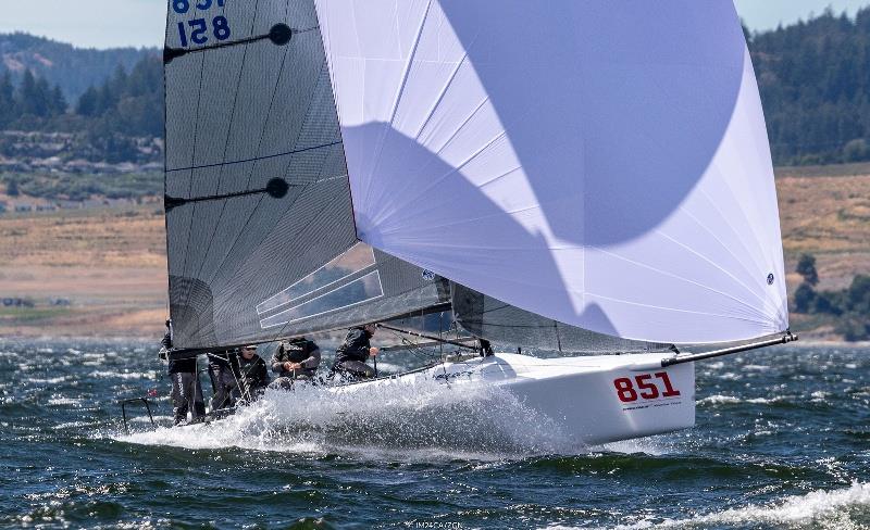 Winning Bronze was 2017 Melges 24 Worlds runner-up, Bruce Ayres' Monsoon USA851 with Mike Buckley calling the tactics and with Chelsea Simms, George Peet and Jeff Reynolds in crew photo copyright IM24CA / Zerogradinord taken at Royal Victoria Yacht Club, Canada and featuring the Melges 24 class