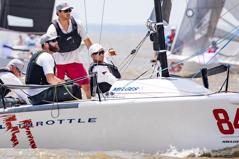 2019 Melges 24 U.S. National Championship - Day 1 photo copyright Hannah Lee Noll taken at Fairhope Yacht Club and featuring the Melges 24 class