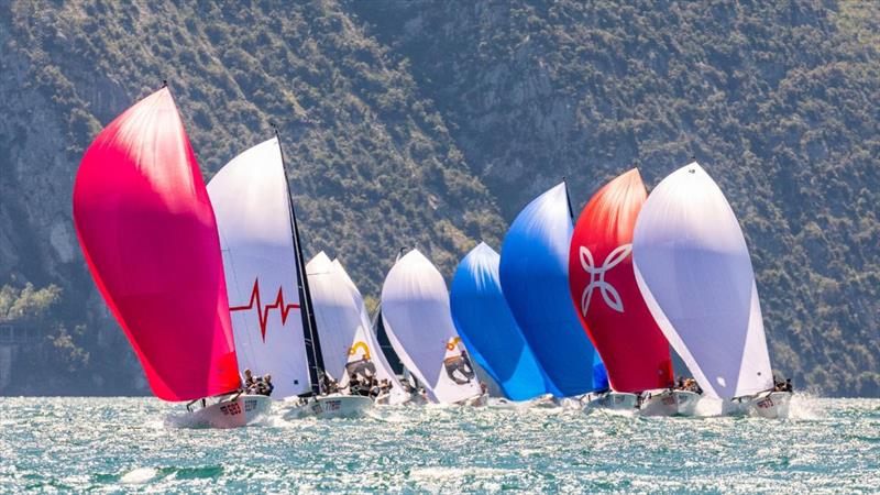 2020 Melges 24 European Sailing Series on Garda Lake photo copyright Zerogradinord taken at  and featuring the Melges 24 class