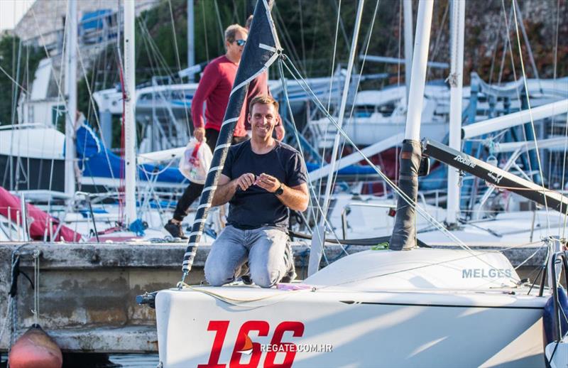 Filip Jurišic, the President of the Croatian Melges 24 Class Association and the owner of Strilica - JK Mornar, Split, Croatia  photo copyright Hrvoje Duvancic – regate.com.hr taken at  and featuring the Melges 24 class