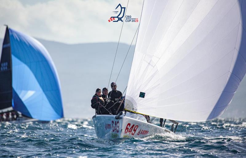 Mataran 24 (CRO) steered by Ante Botica, is the current runner-up of the CRO Melges 24 Cup 2023 ranking and the highest-ranked Croatian boat in the Melges 24 European Sailing Series ranking -  Melges 24 European Sailing Series 2023, CRO Melges 24 Cup 2023 photo copyright regate.com.hr taken at  and featuring the Melges 24 class