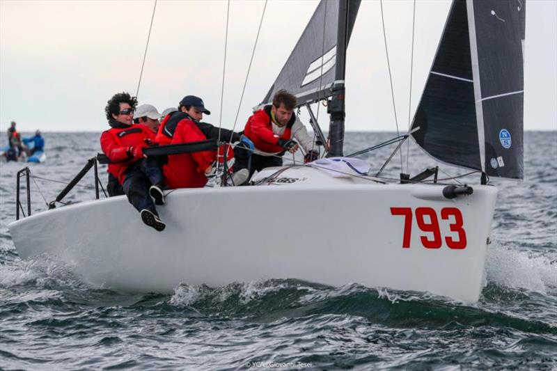 Gilles (ITA793) of Marcello Caldonazzo Arvedi - Melges 24 European Sailing Series 2024 in Trieste, Italy photo copyright YCA / ITA M24 Class / Giovanni Tesei taken at Yacht Club Adriaco and featuring the Melges 24 class