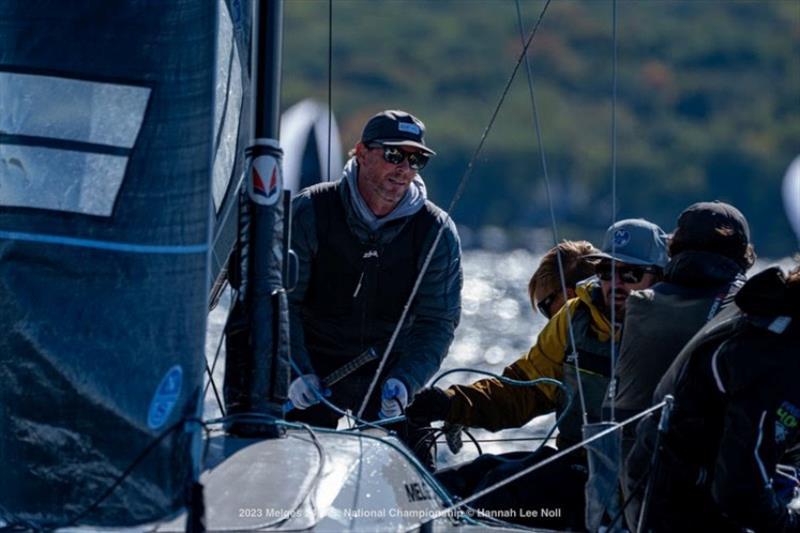 Aiming for a World Championship title later in the season, Geoff Fargo's Sentinel (USA-856) is among the top teams at the 2024 Melges 24 U.S. National Championship - photo © Hannah Lee Noll / U.S. Melges 24 Class Association