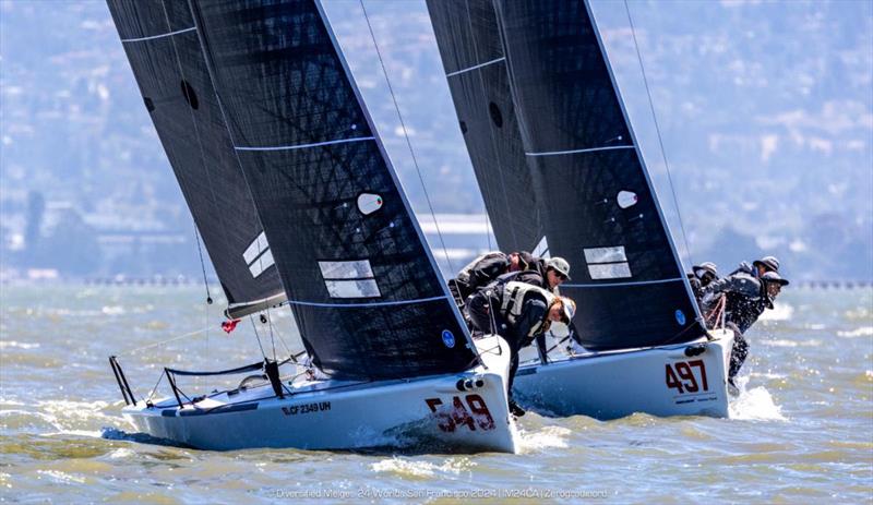 Kent Pierce's AVERAGE USA549 - 2024 Diversified Melges 24 Worlds 2024 San Francisco - photo © IM24CA | Zerogradinord