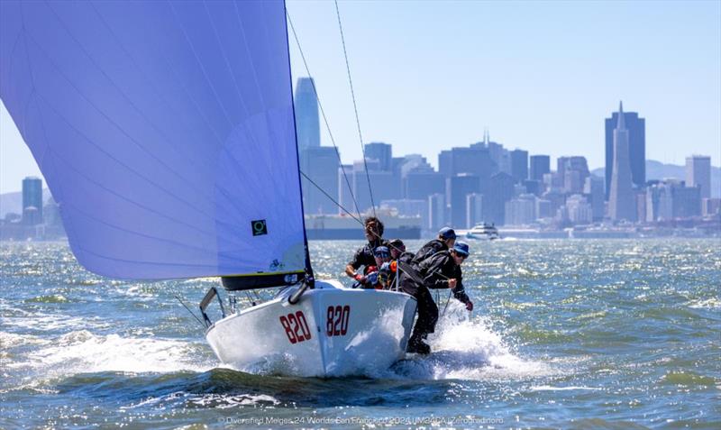 Bora Gulari's KINGSPOKE USA820 - 2024 Diversified Melges 24 Worlds 2024 San Francisco photo copyright IM24CA | Zerogradinord taken at San Francisco Yacht Club and featuring the Melges 24 class