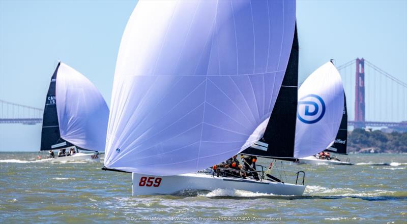 Peter Karrie's NEFELI GER859 - 2024 Diversified Melges 24 Worlds 2024 San Francisco photo copyright IM24CA | Zerogradinord taken at San Francisco Yacht Club and featuring the Melges 24 class