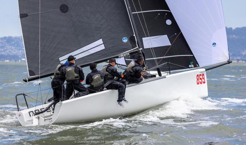 Peter Karrie's NEFELI GER859 - 2024 Diversified Melges 24 Worlds 2024 San Francisco - photo © IM24CA | Zerogradinord