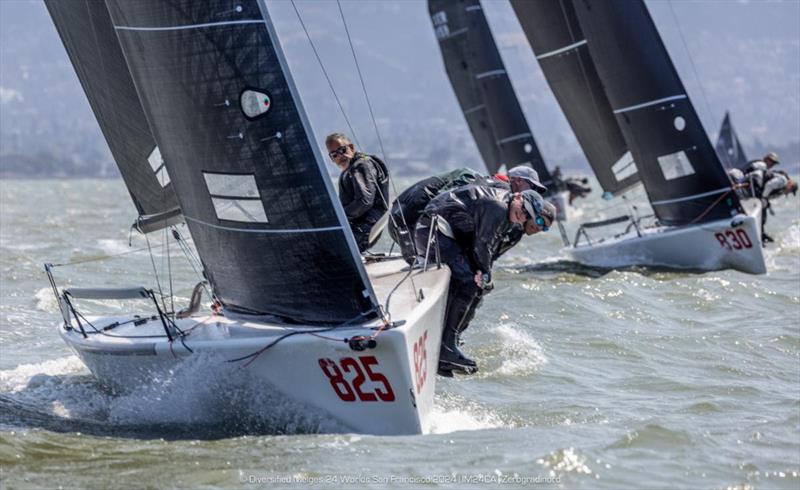 Michael Goldfarb's WAR CANOE USA825 - 2024 Diversified Melges 24 Worlds 2024 San Francisco - photo © IM24CA | Zerogradinord