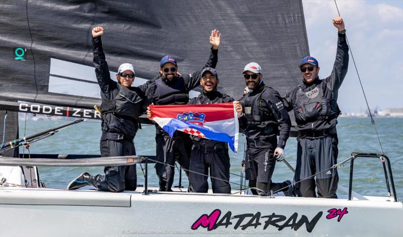 Ante Botica's MATARAN 24 CRO649 - 2024 Diversified Melges 24 Worlds San Francisco  - photo © IM24CA | Zerogradinord