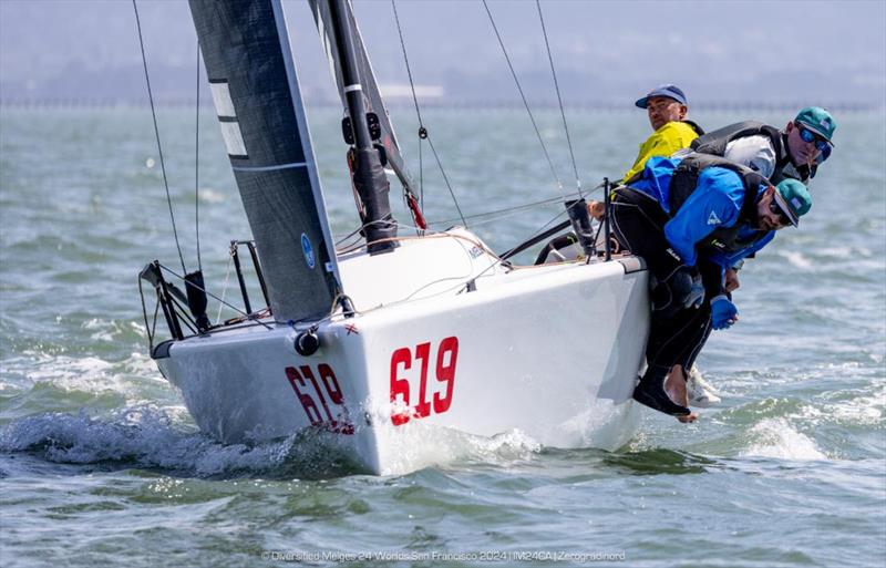 Anthony Kotoun's STEPPING RAZOR USA619 - top-performing rookie owner- 2024 Diversified Melges 24 Worlds 2024 San Francisco photo copyright IM24CA | Zerogradinord taken at San Francisco Yacht Club and featuring the Melges 24 class