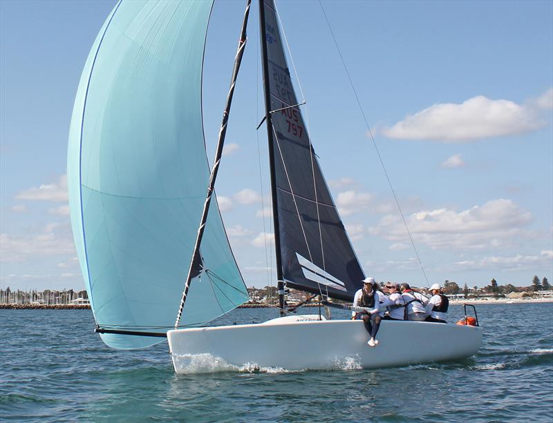 The new sails have given the boat a big speed improvement - photo © OneSails Perth