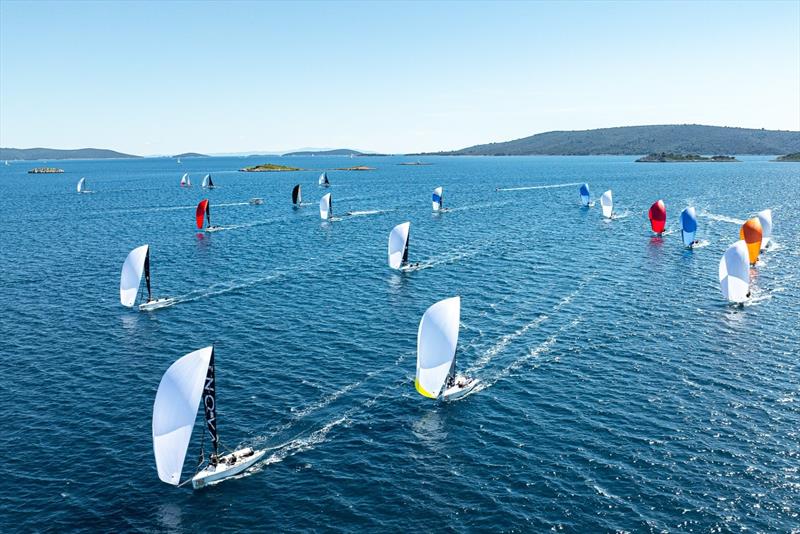 With the CRO Melges 24 Cup, this iconic one-design class has firmly established a thriving community in Croatia photo copyright Press Cro Melges taken at  and featuring the Melges 24 class